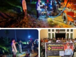 Kapolsek Sungai Pinyuh Turun Langsung, Posko Terpadu Penanganan Karhutla Diaktifkan