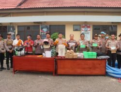 Polres Murung Raya Terima Peralatan Pemadam Karhutla Langsung Dari Slog Polri Melalui Polda Kalteng