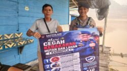 Jaga Keamanan DAS Barito, Satpolairud Polres Barito Utara Giatkan Patroli Perairan