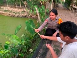 Giat Sosialisasi Maklumat Kapolda Kalteng Tentang Sanksi Pidana Dan Denda Bagi Pelaku Karhutla Rutin Dilaksanakan Oleh Polsek Kapuas Hilir Kepada Masyarakat