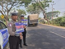 Wujudkan Kamseltibcarlantas Kondusif, Satlantas Polres Kapuas Antisipasi Balapan Liar.