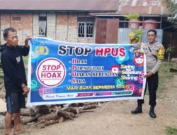 Antisipasi Maraknya Hoaks Polsek Kapuas Hilir Rutin Laksanakan Sosialisasi Anti HPUS Kepada Masyarakat