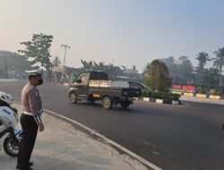 Hadir di Tengah Masyarakat, Satlantas Polres Kapuas Pengaturan Pagi