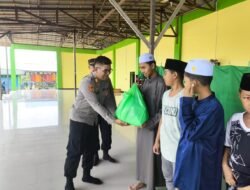 Wujud Kepedulian, Tim UKL 1 Polres Murung Raya Gelar Bakti Sosial di Pondok Pesantren Al-Mu’minun