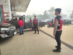 Pastikan Distribusi Terkendali, Polisi Intensifkan Pemantauan di SPBU Puruk Cahu