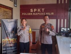 Siaga Mako Polsek Kapuas Hilir Tingkatkan Pengawasan Kamtibmas Dan Tetap Mengedepankan SOP
