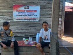 Jumat Curhat Polsek Kapuas Hilir Sampaikan pesan Kamtibmas Dan Dengarkan Keluhan Maupun Masukan Dari Masyarakat