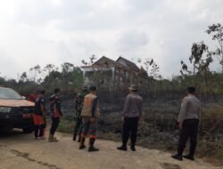 Satgas Karhutla Polres Murung Raya Patroli Sasar Lokasi Karhutla Di Area Rumah Sianggah Puruk Cahu