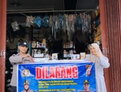 Cegah Perusakan Ekosistem Perairan, Polsek Kapuas Timur Sosialisasikan Bahaya Illegal Fishing untuk Keberlanjutan