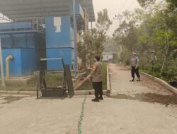Personil Polsek kapuas Tengah laksanakan Patroli ke objek vital ke PDAM unit Pujon.