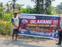 Stop Karhutla Polsek Kapuas Hilir Ajak Warga Untuk Tidak Membuka Lahan Dan Kebun Dengan Cara Di Bakar