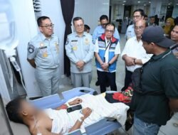 Kunjungi Korban KM Virgo Transport 8 di RSUD Ulin Banjarmasin, Dirut Jasa Raharja Pastikan Pelayanan Berjalan Optimal