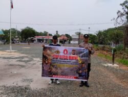 SOSIALISASI LARANGAN ILLEGAL MINING, BERTUJUAN CIPTAKAN MASYARAKAT SADAR AKAN LINGKUNGAN OLEH POLSEK KAPUAS TIMUR