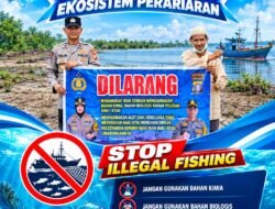 Cegah Perusakan Ekosistem Perairan, Polsek Kapuas Timur Sosialisasikan Bahaya Illegal Fishing untuk Keberlanjutan