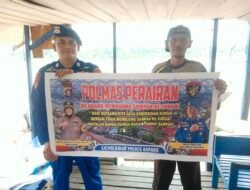 Tingkatkan Kesadaran Kebersihan Lingkungan, Satpolairud Imbau Masyarakat Pesisir Untuk Tidak Membuang Sampah Ke Sungai