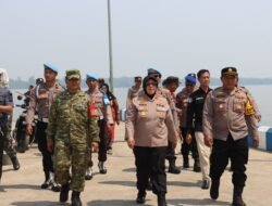 Kapolres Kapuas Kunjungan Kerja ke Polsek Kapuas Kuala, Pastikan Kamtibmas Kondusif