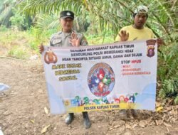 Sosialisasi Gerakan Masyarakat Mendukung Polri dalam Mencegah dan Memerangi Hoax, demi terciptanya Situasi yang aman dan sejuk.