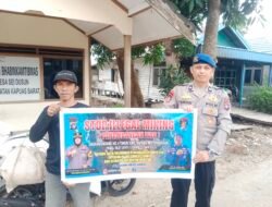 Satpolairud Polres Kapuas Laksanakan Patroli Perairan, Beri Imbauan Stop Penambangan Liar Di DAS Kapuas