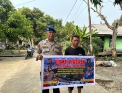 Tingkatkan Kesadaran Kebersihan Lingkungan, Satpolairud Imbau Masyarakat Pesisir Untuk Tidak Membuang Sampah Ke Sungai