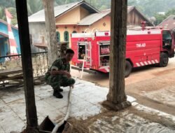 Kodim 1008/Tabalong Salurkan Air Bersih untuk Tempat Ibadah di Desa Jangkung
