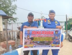 Tingkatkan Kesadaran Kebersihan Lingkungan, Satpolairud Imbau Masyarakat Pesisir Untuk Tidak Membuang Sampah Ke Sungai