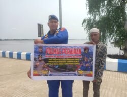 Tingkatkan Kesadaran Kebersihan Lingkungan, Satpolairud Imbau Masyarakat Pesisir Untuk Tidak Membuang Sampah Ke Sungai