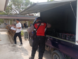 Sat Samapta Polres Sukamara Kawal Distribusi MBG dari Dapur Kemala Presisi ke Sekolah dan Posyandu