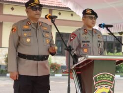 Tongkat Kepemimpinan Berganti, AKBP Fajar Virgantara Sjarifuddin Resmi Pimpin Polres Sukamara