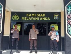 Tingkatkan Kewaspadaan Personil Polsek Basarang Giat Siaga Mako
