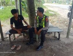 Jaga Kamtibmas Polsek Basarang Rutin Patroli Dialogis