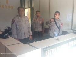 Tingkatkan Kewaspadaan Personil Polsek Basarang Giat Siaga Mako