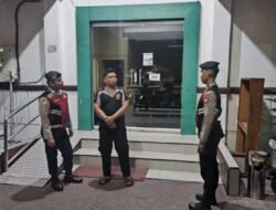 Sat Samapta Polres Sukamara Perkuat Pengawasan Bank Kalteng pada Malam Hari
