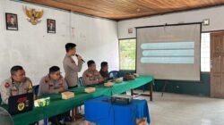 *Perkuat Peran Warga, Satgas Edukasi Polda Kalteng Sosialisasikan Pemberdayaan Masyarakat Cegah Karhutla di Desa Siong**