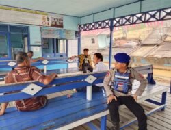Satpolairud Polres Barut Gencarkan Patroli dan Sosialisasi Kamtibmas di DAS Barito
