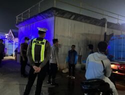 Cegah Kriminalitas dan Premanisme, Sat Samapta Polres Barito Utara Gencarkan Patroli Malam