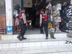 Sat Samapta Polres Sukamara Hadir di Pasar Inpres, Jaga Aktivitas Ekonomi Tetap Kondusif