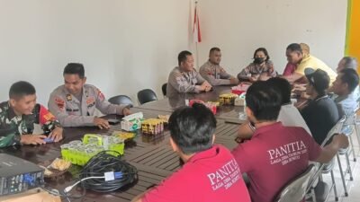 MAHASISWA STIK DAN POLRES KOBAR SOSIALISASIKAN LARANGAN KARHUTLA SEKALIGUS CEK LOKASI LAHAN KONSERVASI TERBAKAR DI DESA RUNTU