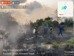 TERIMA LAPORAN TITIK API, POLRES SERUYAN SEGERA LAKUKAN PENANGANAN