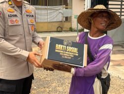 Dari Hati untuk Negeri, Mahasiswa STIK Polda Kalteng Berbagi Kasih kepada Warga Kapuas