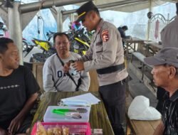Satgas Edukasi Karhutla Lemdiklat Polri Sampaikan Pesan Pencegahan dari Tepian Jelai