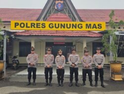 Tuntas Bertugas Edukasi Karhutla, Kapolres Gunung Mas Lepas Tiga Pasis SIP Kembali ke Lemdiklat Polri