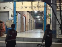 Patroli Malam Sat Samapta di Pasar Inpres Fokus pada Perlindungan Kios dan Aset Pedagang