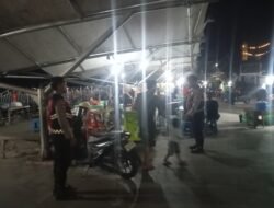 Keamanan Dermaga dan Speed Boat Sukamara Menjadi Perhatian Sat Samapta dalam Patroli Malam