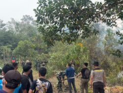 *Respons Cepat Posko Karhutla Bartim, Titik Api di Km 3 Tamiang Layang Berhasil Ditangani**