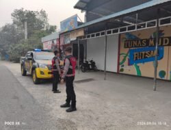 *Patroli Kota Presisi Satsamapta Bartim Sasar Perkebunan dan Fasilitas Olahraga, Warga Diingatkan Waspada Gangguan Kamtibmas**