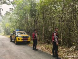 **Cegah Karhutla Sejak Dini, Tim Patroli Pantau Lahan Warga dan Sampaikan Imbauan Humanis**