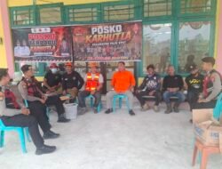 **Satgas Preventif Karhutla Satsamapta Perkuat Koordinasi dengan Posko Relawan 495 Paju Epat**