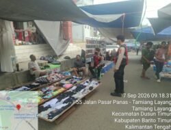 *Tim Patroli Presisi Pantau Pasar Temenggung Djayakarti, Cegah Premanisme dan Gangguan Keamanan**