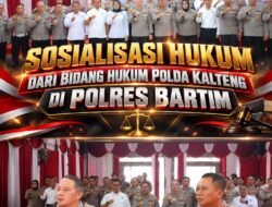 *Tim Supervisi Bidkum Polda Kalteng Sambangi Polres Bartim, Perkuat Pemahaman dan Kepatuhan Hukum Personel**