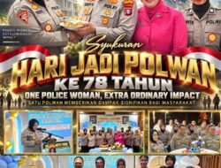 **Hari Jadi Polwan ke-78, Kapolres Bartim Tekankan Semangat Pengabdian dan Profesionalisme Polwan**
